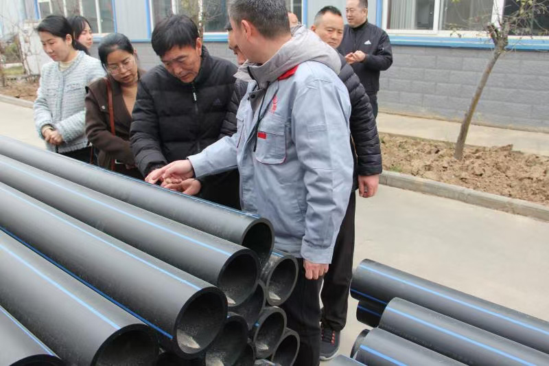 三门峡市陕州区水利局张局长,自来水公司赵总经理等人莅临陕西甘霖实业公司考察指导工作 三门峡市陕州区水利局张局长,自来水公司赵总经理等人莅临陕西甘霖实业公司考察指导工作