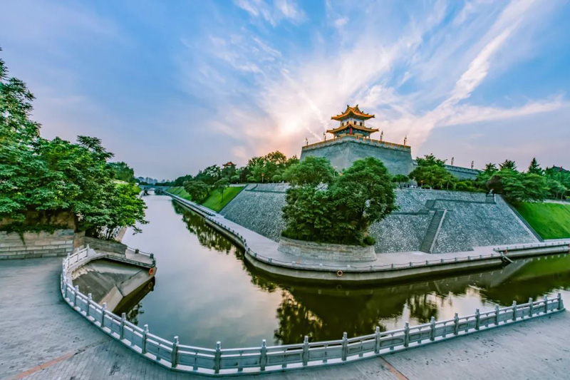 西安护城河水利风景区 西安护城河水利风景区